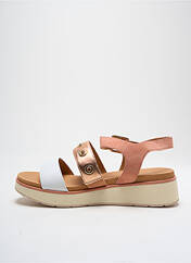 Sandales/Nu pieds rose FUGITIVE BY FRANCESCO ROSSI pour femme seconde vue