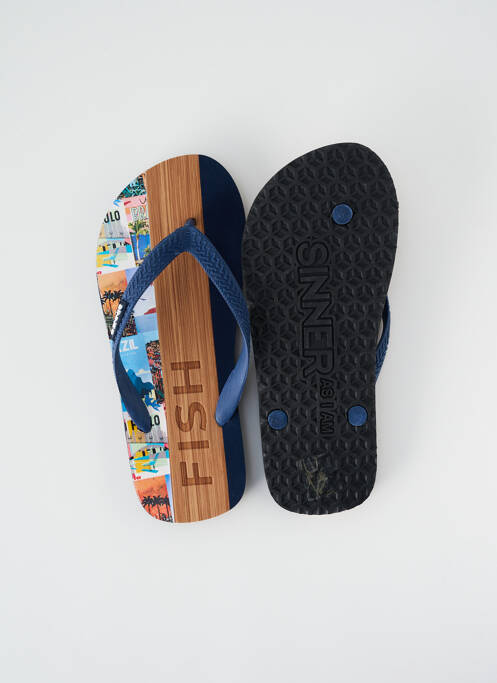 Tongs bleu SINNER pour femme