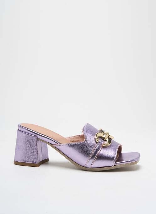 Mules/Sabots violet METAMORF'OSE pour femme