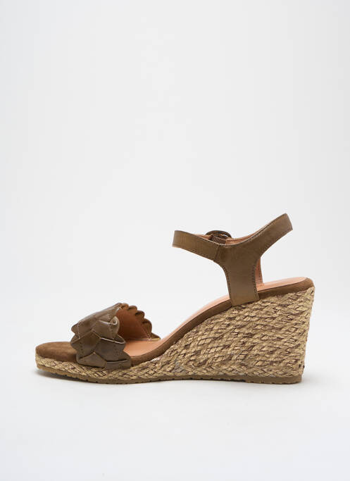 Sandales/Nu pieds marron EMILIE KARSTON pour femme