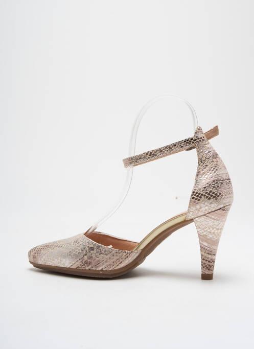 Sandales/Nu pieds or KARSTON pour femme