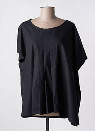 Blouse manches courtes manches courtes noir LOTUS EATERS femme