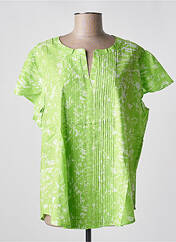 Blouse vert SCORZZO pour femme seconde vue