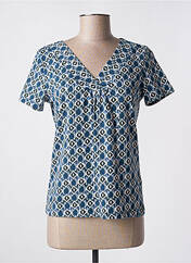 T-shirt bleu TRANQUILLO pour femme seconde vue