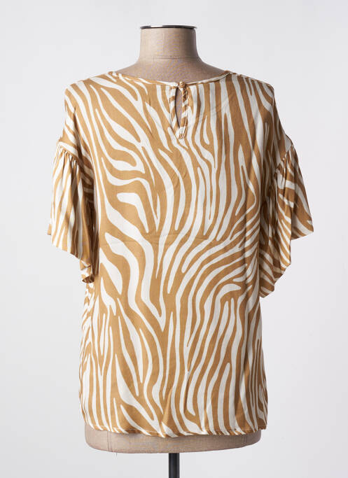 Blouse beige LES BLONDINETTES pour femme