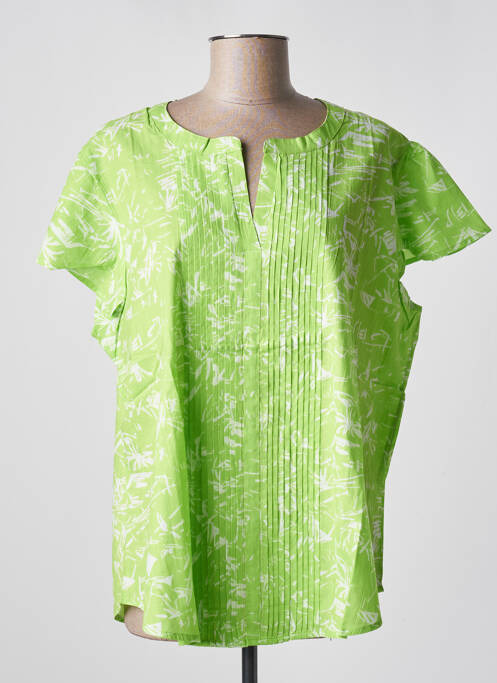 Blouse vert SCORZZO pour femme