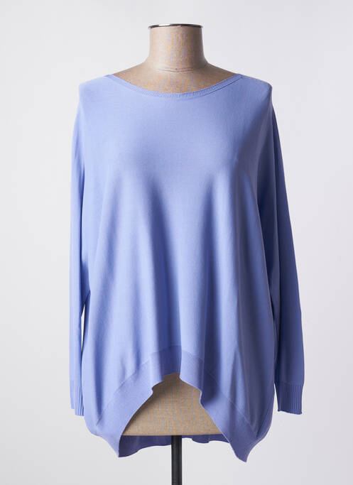 Pull violet CARTA LIBERA pour femme