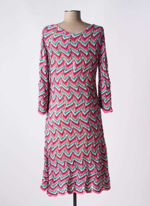 Robe pull rose ALDOMARTINS pour femme