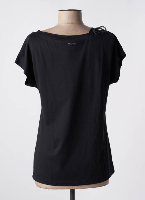 T-shirt noir RELISH pour femme