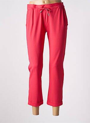 Jogging slim taille normale rose HBT femme