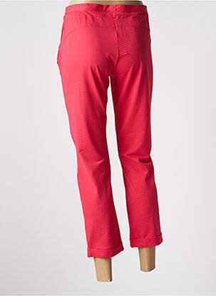 Jogging slim taille normale rose HBT femme