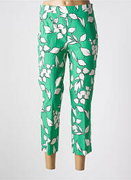 Pantalon 7/8 taille haute taille haute vert JOSEPH RIBKOFF femme
