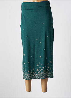 Jupe longue taille haute vert TRANQUILLO femme