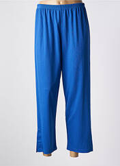 Pantalon 7/8 bleu FRANCK ANNA pour femme seconde vue