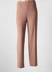 Pantalon droit marron JOSEPH RIBKOFF pour femme seconde vue