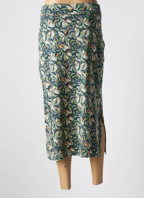 Jupe longue vert TRANQUILLO femme