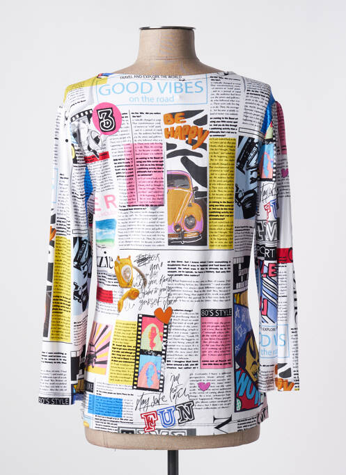 T-shirt blanc DOLCEZZA pour femme