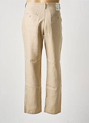 Pantalon droit coupe droite beige GANT homme