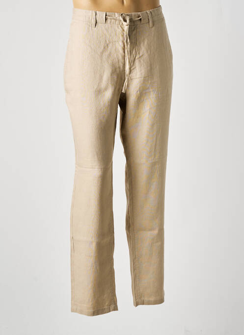 Pantalon droit beige GANT pour homme