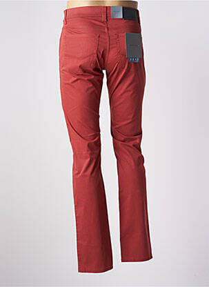 Pantalon droit stretch taille normale rouge PIERRE CARDIN homme