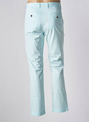 Pantalon chino poches taille normale bleu VICOMTEA homme