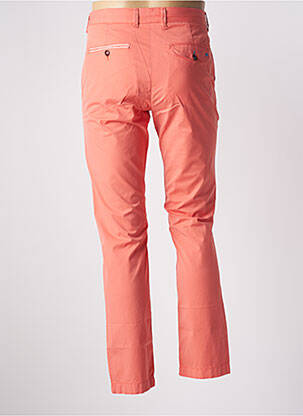 Pantalon chino poches taille normale orange VICOMTEA homme