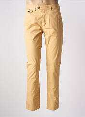 Pantalon chino jaune VICOMTEA pour homme seconde vue