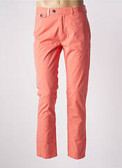 Pantalon chino orange VICOMTEA pour homme seconde vue