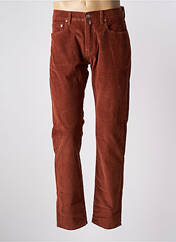 Pantalon droit marron PIERRE CARDIN pour homme seconde vue