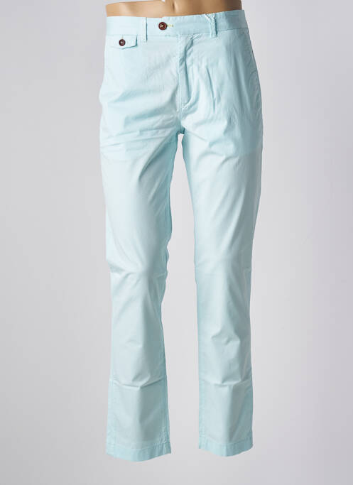 Pantalon chino bleu VICOMTEA pour homme