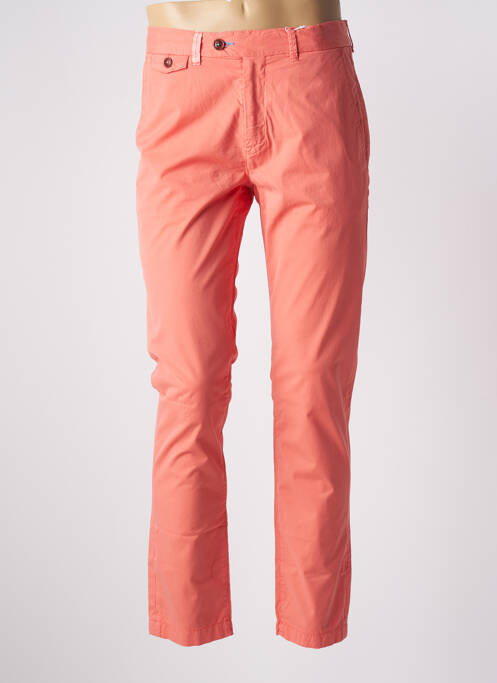 Pantalon chino orange VICOMTEA pour homme