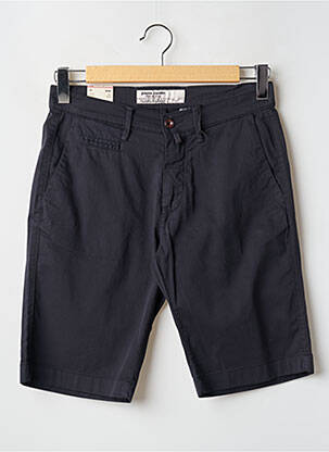 Bermuda coupe droite taille normale noir PIERRE CARDIN homme