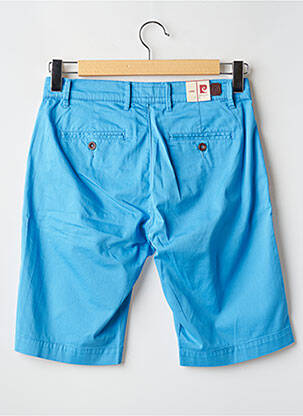 Bermuda coupe droite taille normale bleu PIERRE CARDIN homme