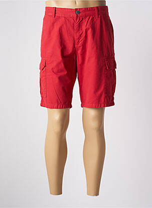 Bermuda coupe droite taille normale rouge FYNCH-HATTON homme