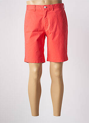 Bermuda coupe droite taille normale rose VICOMTEA homme