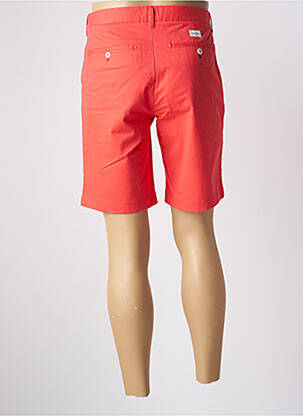 Bermuda coupe droite taille normale rose VICOMTEA homme
