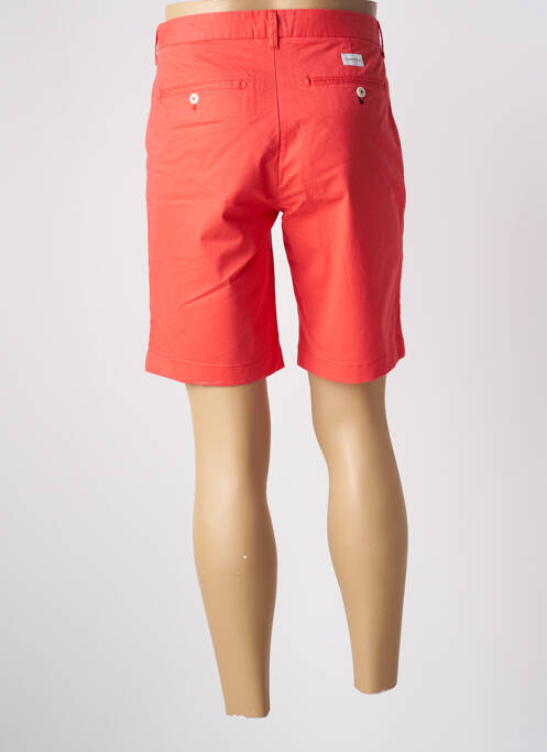 Bermuda coupe droite taille normale rose VICOMTEA homme