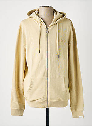 Veste casual poignets poignets élastiqués beige HERO SEVEN homme
