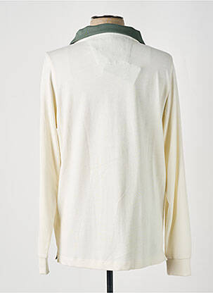 Polo manches longues manches longues beige FYNCH-HATTON homme