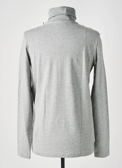 Pull col roulé gris PIERRE CARDIN pour homme