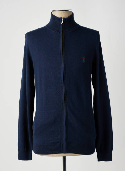 Veste casual bleu VICOMTE ARTHUR pour homme