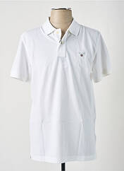 Polo blanc GANT pour homme seconde vue