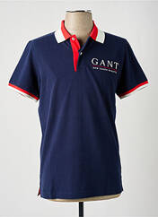 Polo bleu GANT pour homme seconde vue