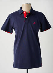 Polo bleu GANT pour homme seconde vue