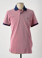 Polo rose GANT pour homme seconde vue