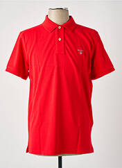 Polo rouge GANT pour homme seconde vue