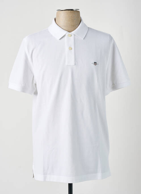 Polo blanc GANT pour homme