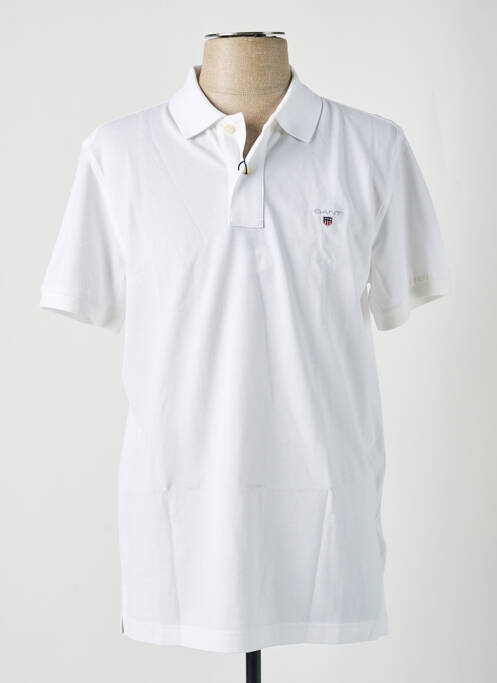 Polo blanc GANT pour homme