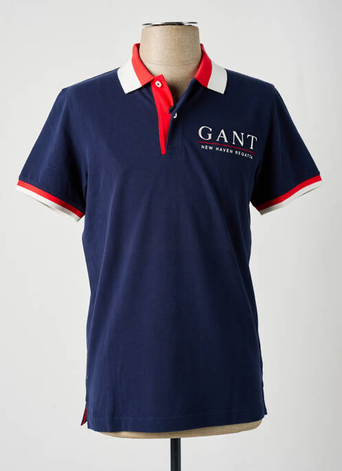 Polo bleu GANT pour homme