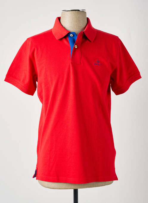 Polo rouge GANT pour homme